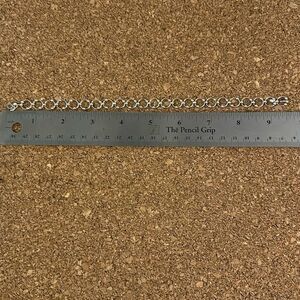 Sterling silver bracelet or anklet